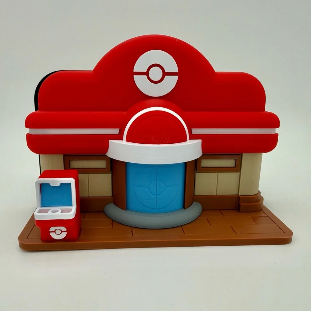 Pokopia Inspired Pokemon Center Dock Cover for Nintendo Switch 2